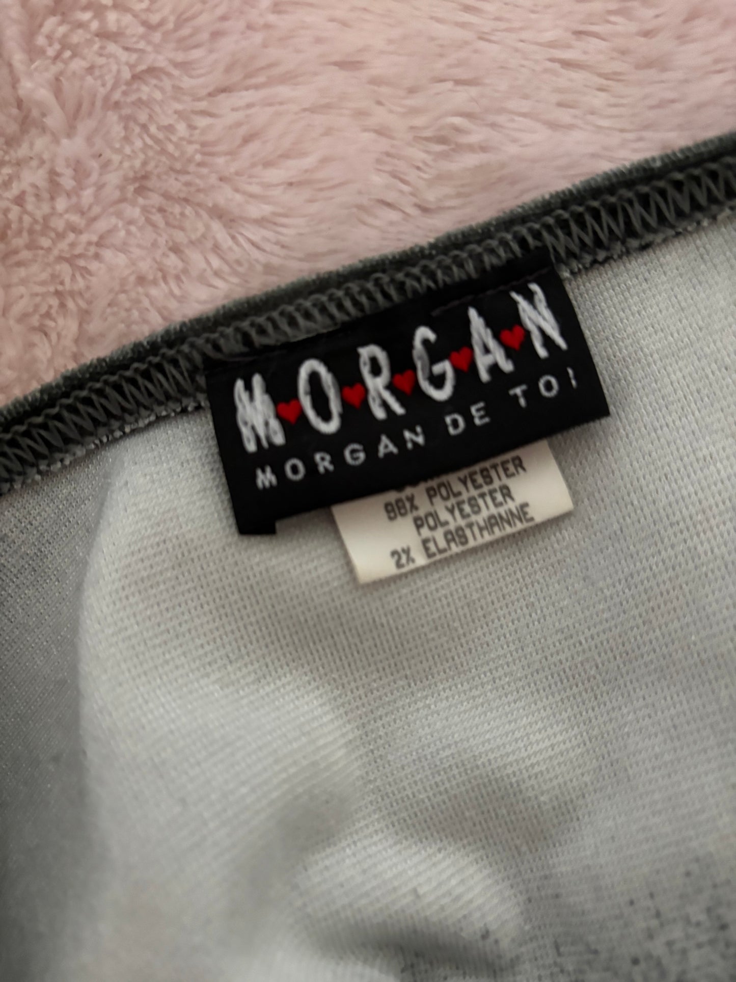 Morgan de toi ombré velvet two piece