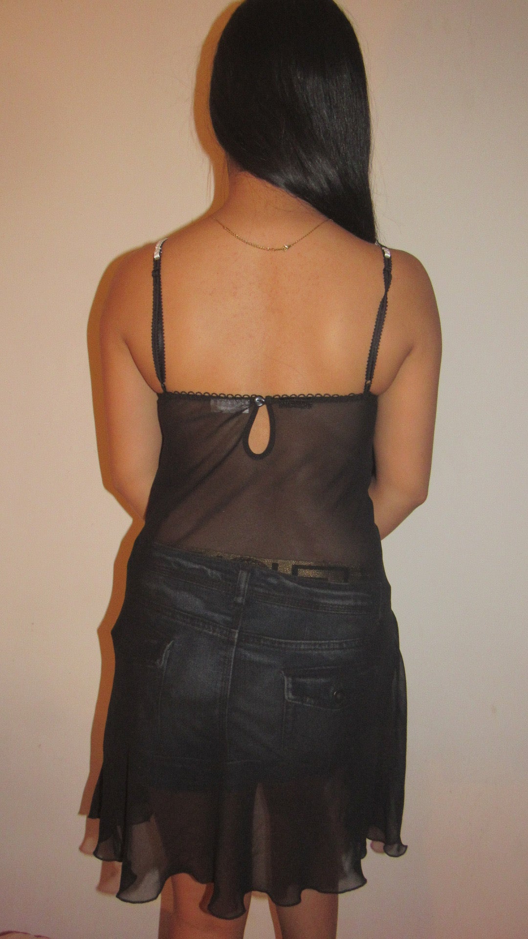 Black babydoll