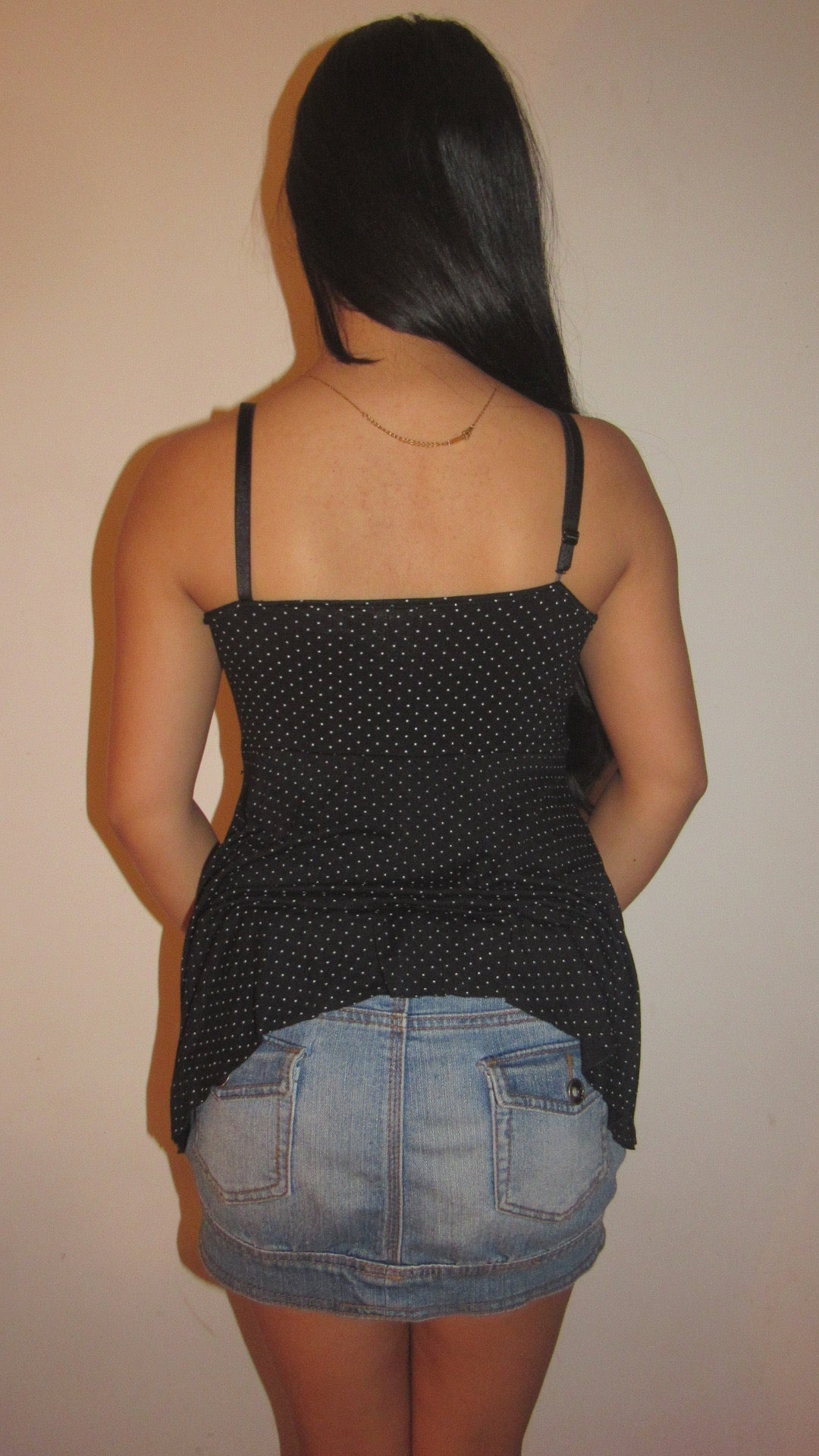Polka dot cami