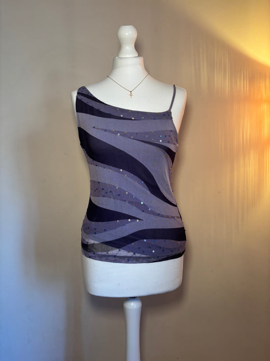 Per Una sequin top