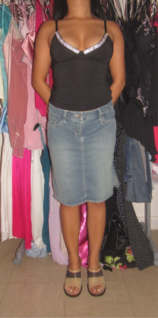 Motivi midi skirt