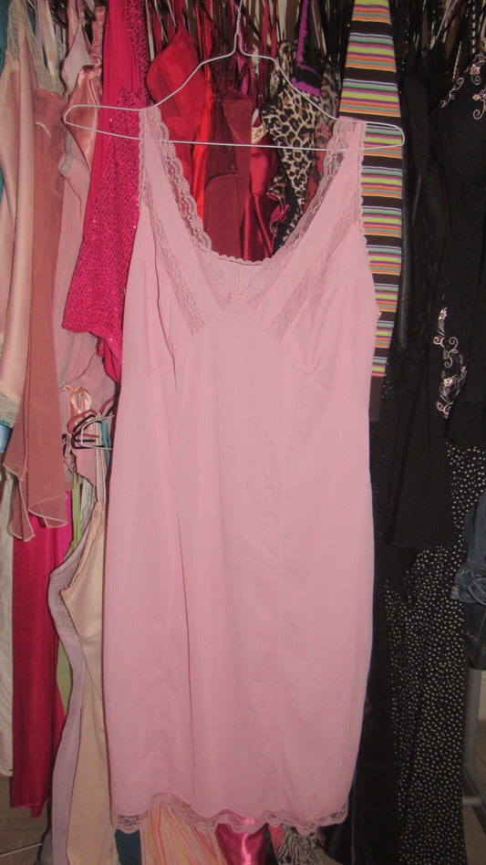 Pink maxi dress