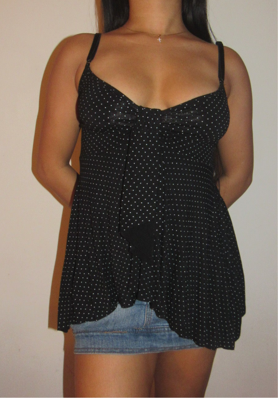Polka dot cami